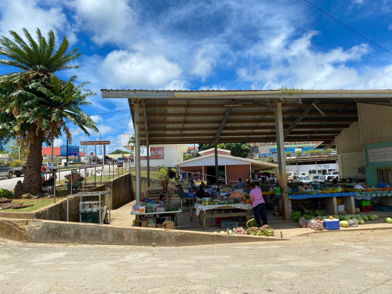 Town market, Neiafu, Vava'u