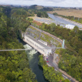 Arapuni Power Station (and suspension bridge), Waikato River