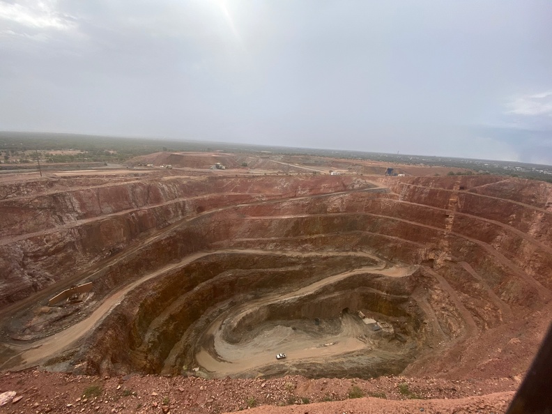 New Cobar Mine, from Fort Bourke Hill