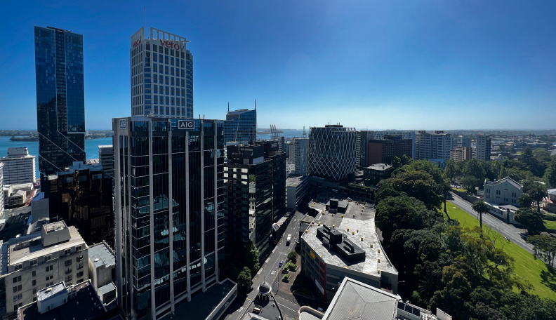 Downtown Auckland, Christmas morning