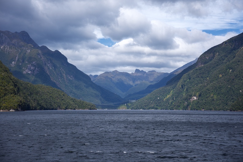 ...ending at the western end (near the Manapouri power station)