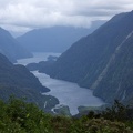 A bus then takes you across Wilmot Pass, with a view of Doubtful Sound