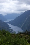 A bus then takes you across Wilmot Pass, with a view of Doubtful Sound