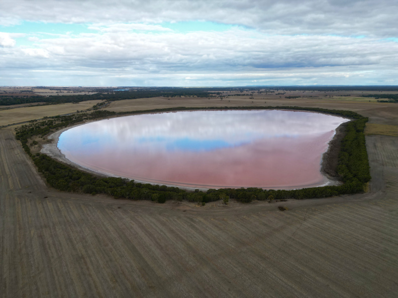 "Pink Lake", near Dimboola