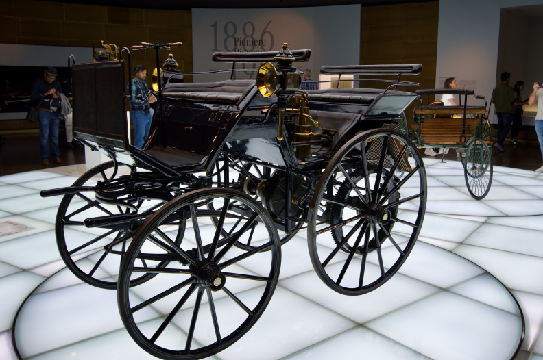 Gottlieb Daimler's "Motorized Carriage", from 1886
