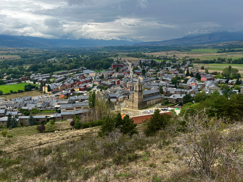 Llivia - an exclave of Spain, sitting just inside France