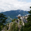 At the top of the Sea to Sky Gondola, Squamish