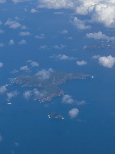 Three Kings Islands (seen on a flight from Auckland to Norfolk Island)