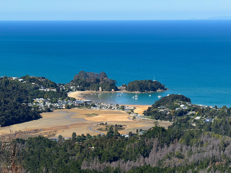 Kaiteriteri Beach (from the top of Kaiteriteri Mountainbike Park)