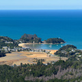 Kaiteriteri Beach (from the top of Kaiteriteri Mountainbike Park)