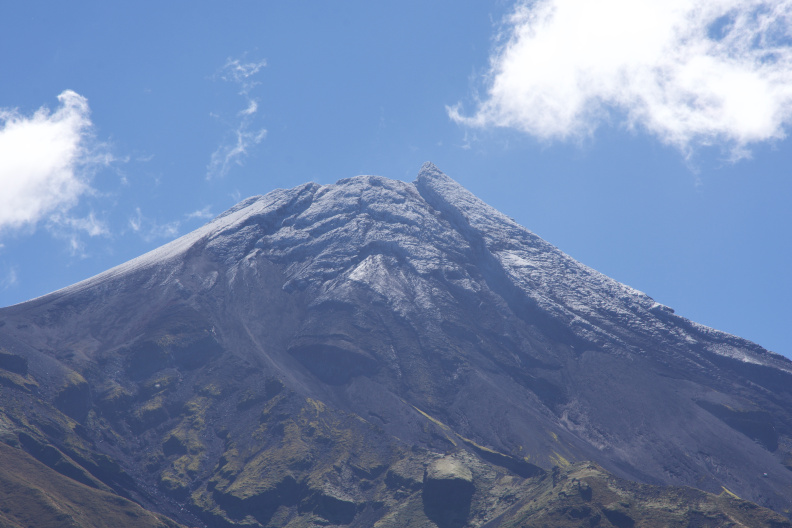 Summit of Mount Taranaki (Egmont), from Egmont National Park