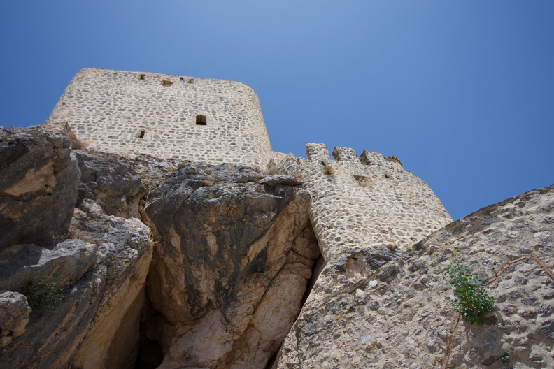 Olvera's 12th-Century Moorish castle...