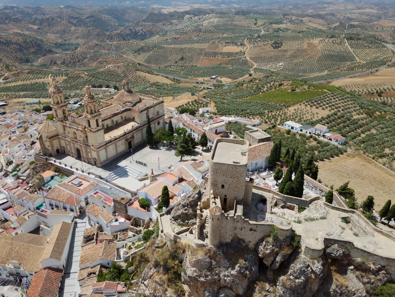 Olvera Church and Castle